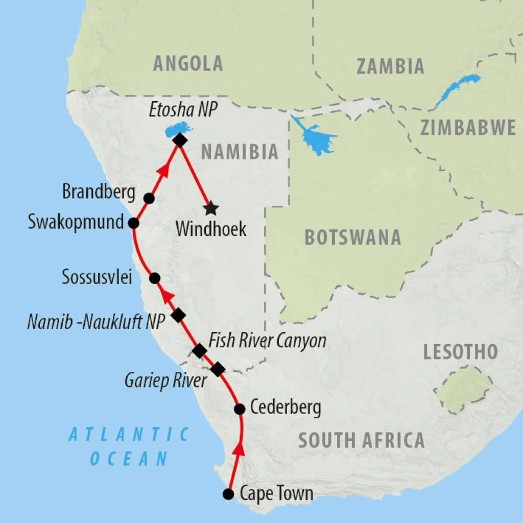 travelling to namibia from south africa by car