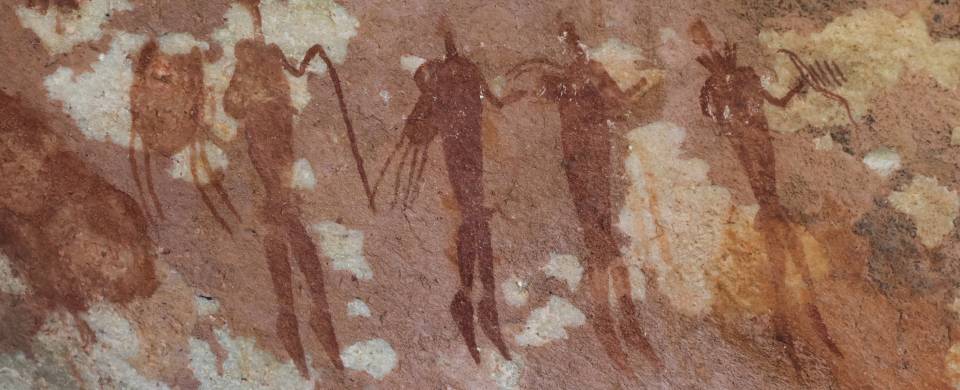 Bushman rock art in the Cederberg Mountains