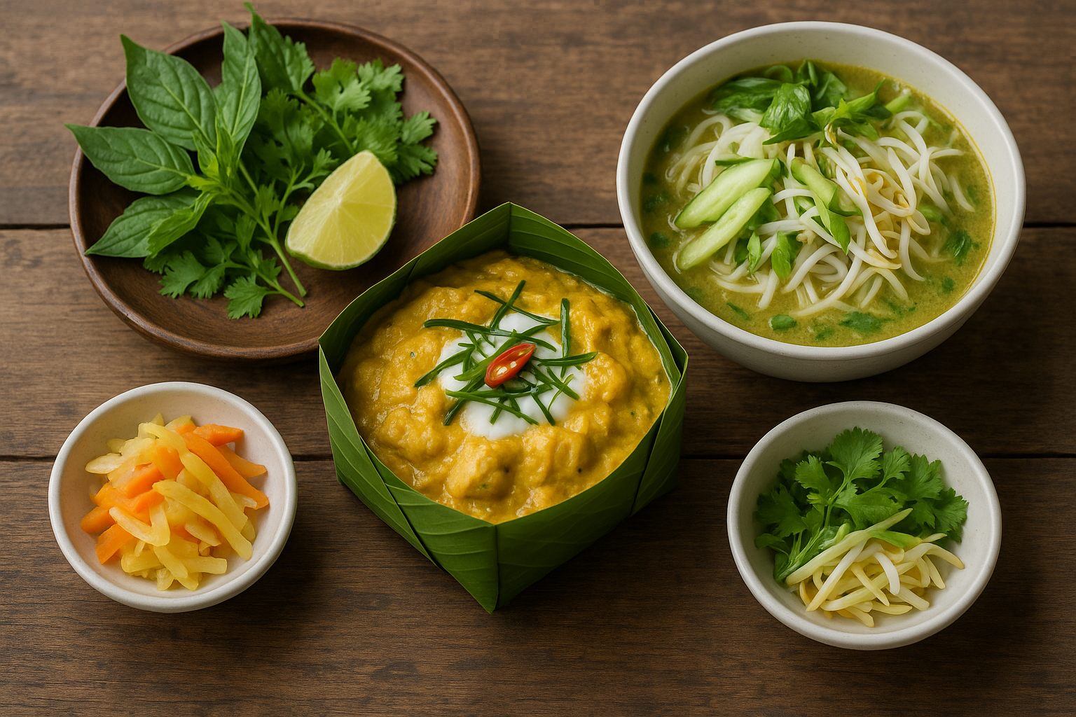 Cambodia food - AI IMAGE