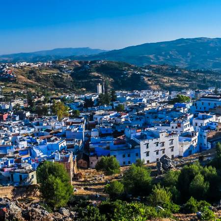 Chefchaouen Houses