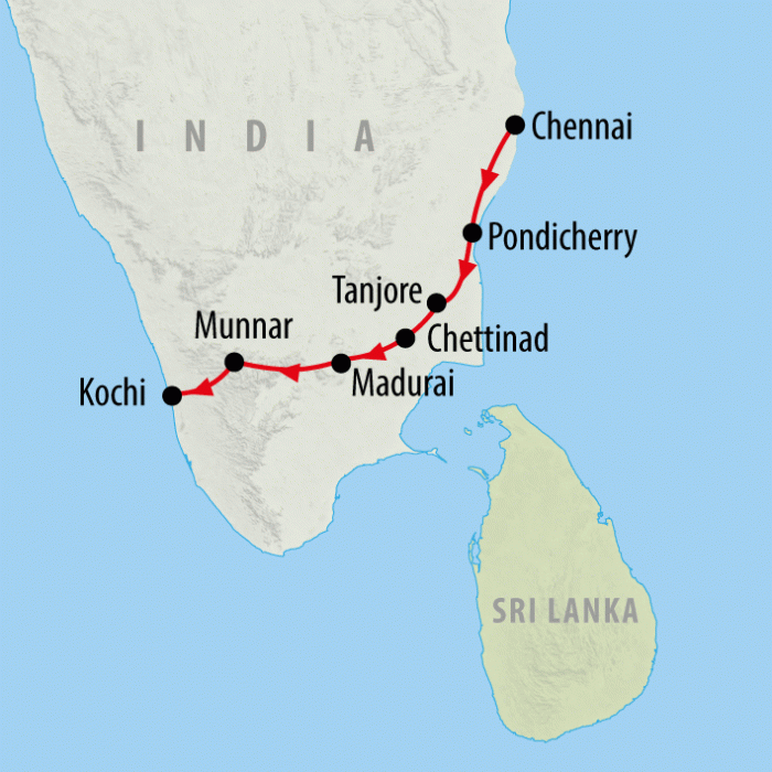 tourhub | On The Go Tours | Chennai to Kochi - 9 days | 2038/CTK