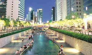 Cheonggyeecheon Stream-South Korea Tours - On The Go Tours