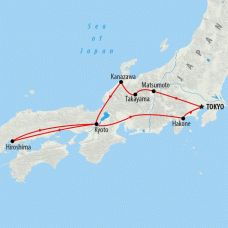 Cherry Blossom Festival - 13 days Map