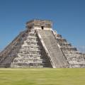 The incredible main temple of the Chichen Itza site called El Castillo