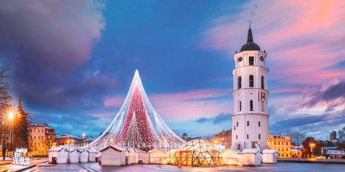 Vilnius at Christmas | Vilnius | Lithuania