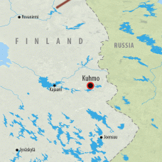 Christmas in Finland - 7 Days Map