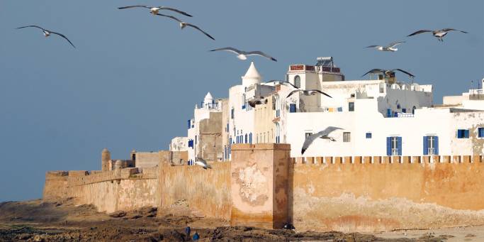 Essaouira on the Atlantic Coast of Morocco