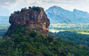 Close up of Sigiriya Rock Fortress - Sri Lanka Tours - On The Go Tours