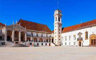 Coimbra university courtyard - Coimbra - Portugal