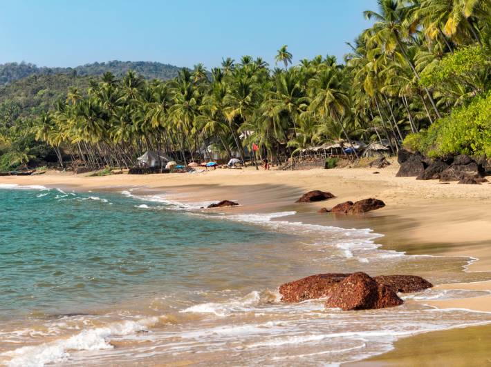 Cola Beach in Goa