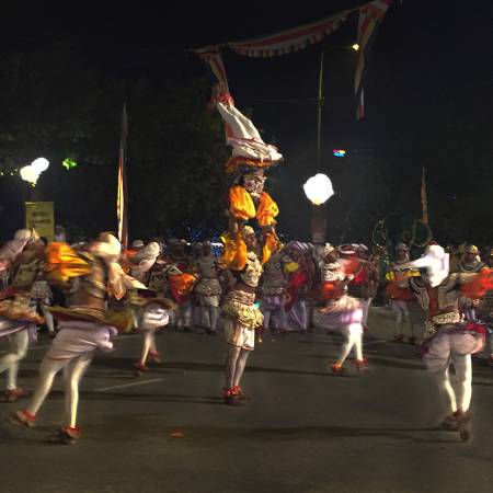 Colombo Festival acrobats - Sri Lanka Tours - On The Go Tours