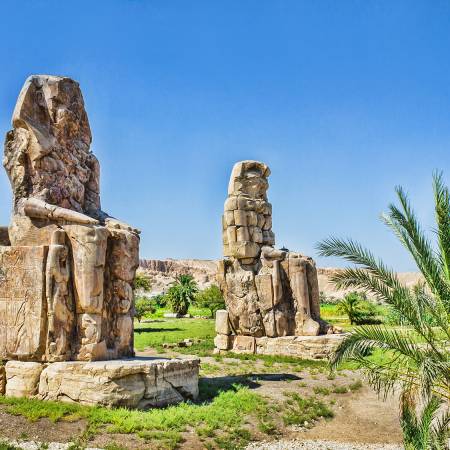 Colossi of Memnon in Luxor - Egypt Tours - On The Go Tours