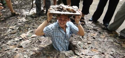 Crawling the Cu Chi Tunnels in Ho Chi Minh City
