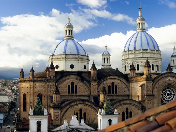 Charming town of Cuenca, fringed with rugged wilderness