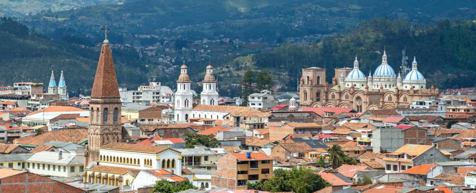 Charming town of Cuenca, fringed with rugged wilderness