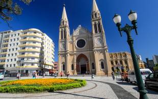 Curitiba Cathedral in Brazil - Brazil Tours - On The Go Tours