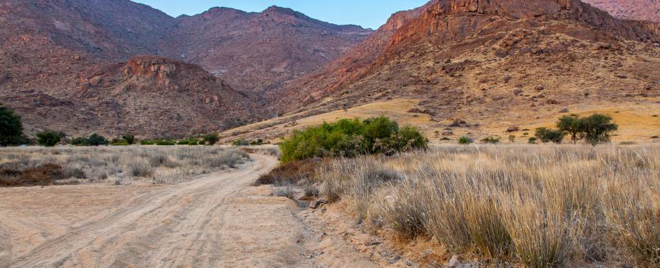 The Brandberg Mountain in Damaraland