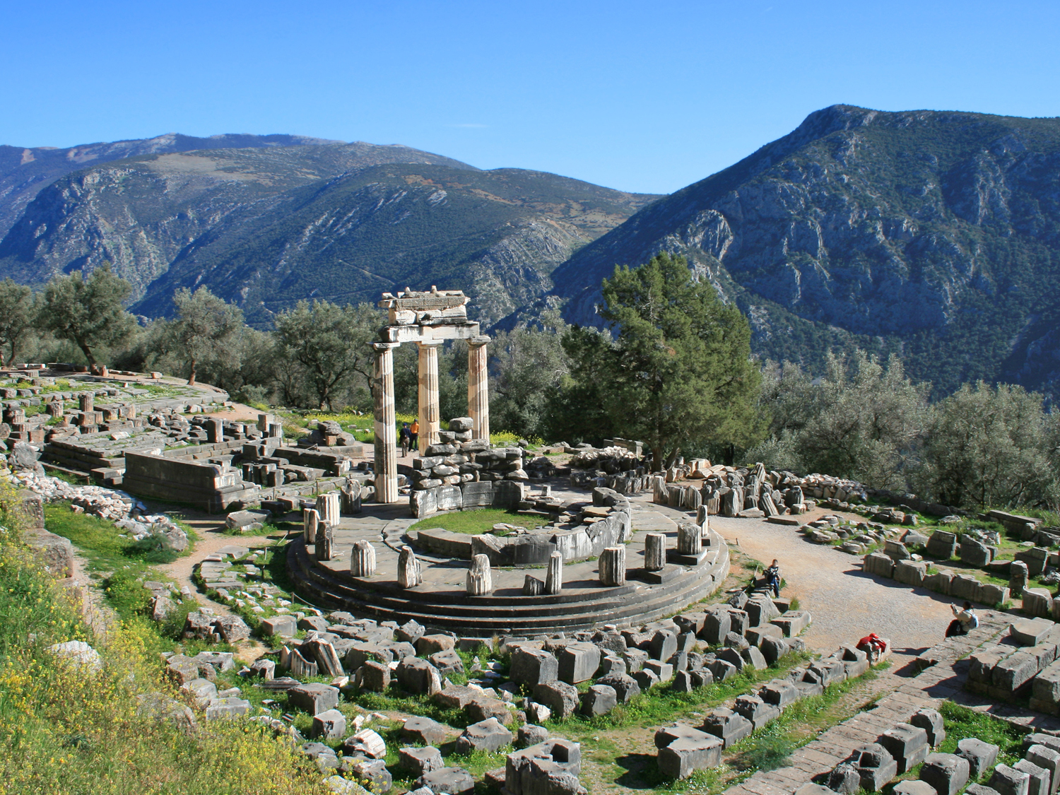 The Sanctuary of Athena Pronaia