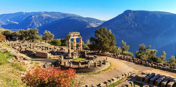 Sanctuary of Athena Pronaia | Delphi | Greece