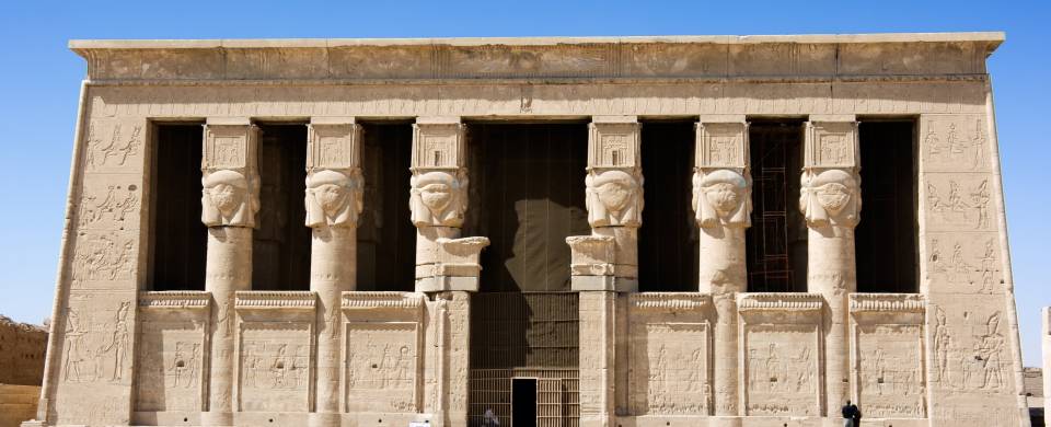 Temple of Hathor within the Dendera Temples complex