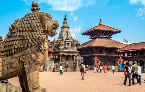 Durbar Square in Bhaktapur - Nepal Tours - On The Go Tours