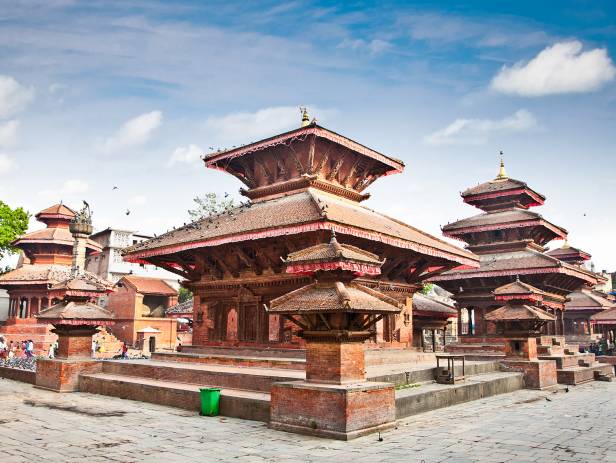 The great monument of Swayambhunath located in Kathmandu