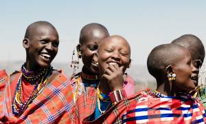 East Africa Accommodated 24 day tour - Masai women