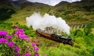 Edinburgh to the Isle of Skye main - Glenfinnan Viaduct