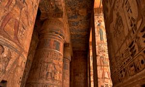 Egypt 2018 Tours page carousel image - temple hieroglyphs