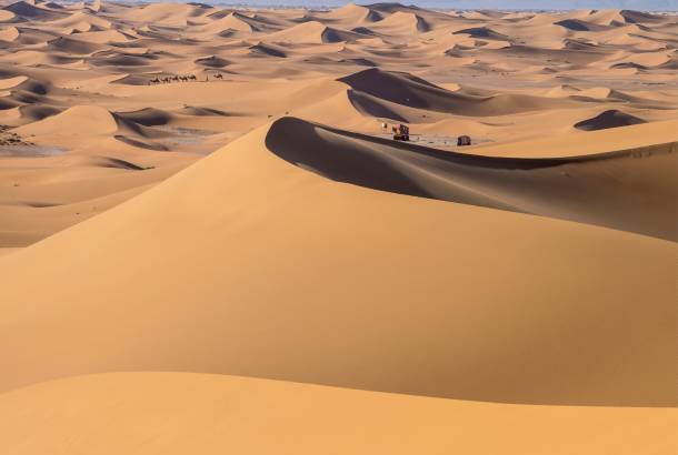 Erg Chigaga sand dunes