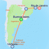 Essential Argentina & Brazil - 13 days Map