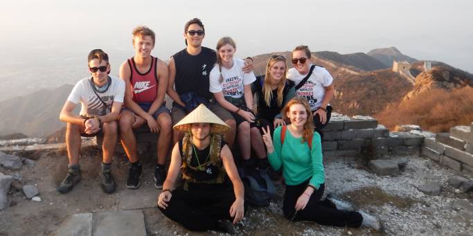 Group at the Great Wall on our Essentials tour | China
