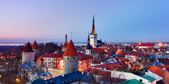 Visit the beautiful old town of Tallinn on our Estonia tours
