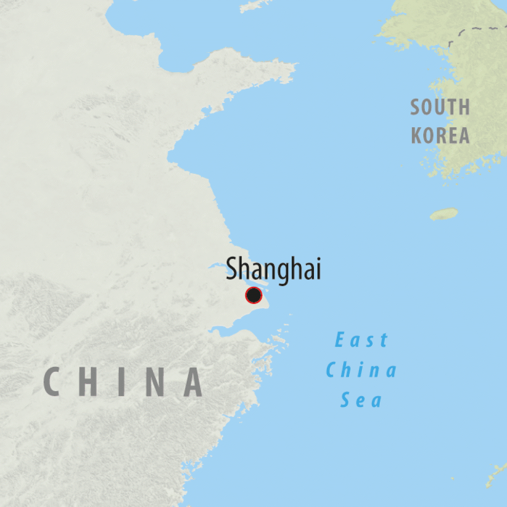 Eye on Shanghai - 5 days map