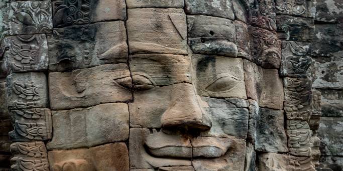 Face at Angkor - Cambodia