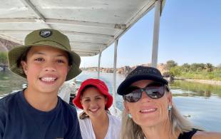 Family felucca sailing on the Nile - Egypt Family Tours - On The Go Tours