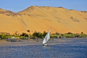 Felucca on Nile - Egypt best time to visit - On The Go Tours