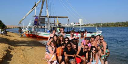 Felucca sailing group - Egypt Tours - On The Go Tours