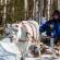 Family reindeer sleigh ride | Lapland | Finland