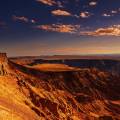 Aerial view over the Fish River Canyon