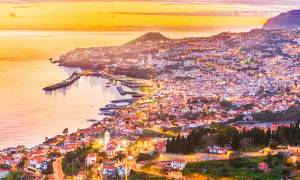 Funchal at sunset - Madeira - Portugal