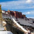 The magnificent Potala Palace in Lhasa, capital of Tibet