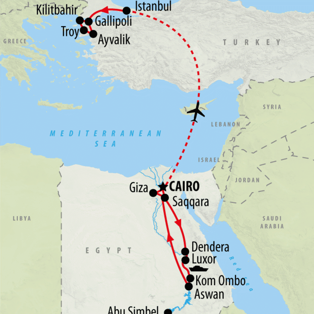 15 Day Tour Of Gallipoli Egypt For Anzac Day