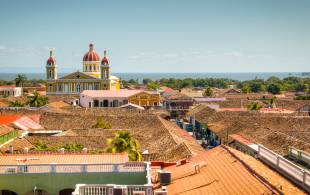 Granada skyline, Nicaragua