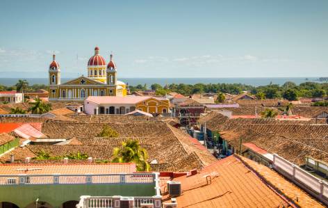 Granada skyline, Nicaragua