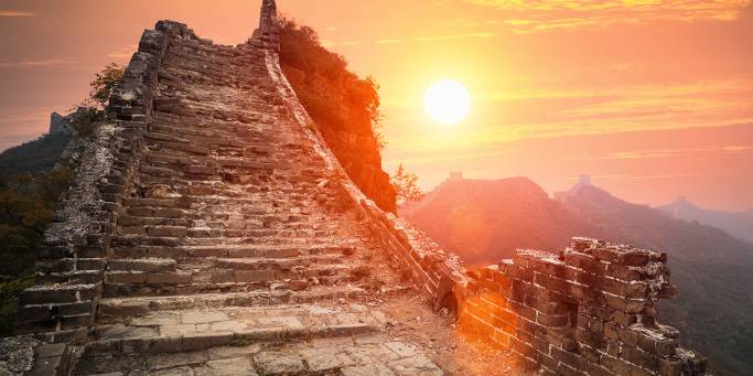 Great Wall at sunrise | Beijing | China