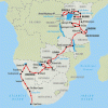 Great African Expedition North - 57 days Map