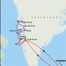 Greenland Disko Bay Discovered - 8 Days Map