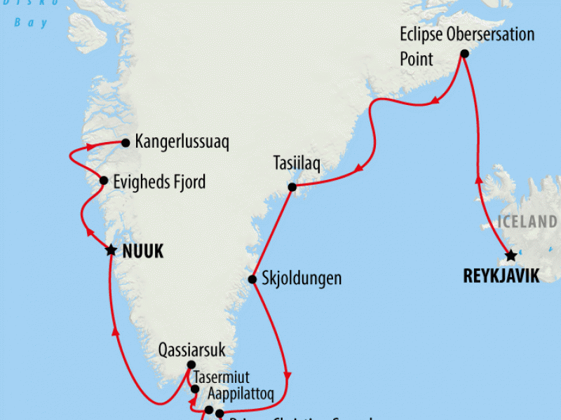  Greenland 2026 Solar Eclipse cruise 
