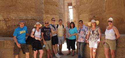 Group at Karnak Temple